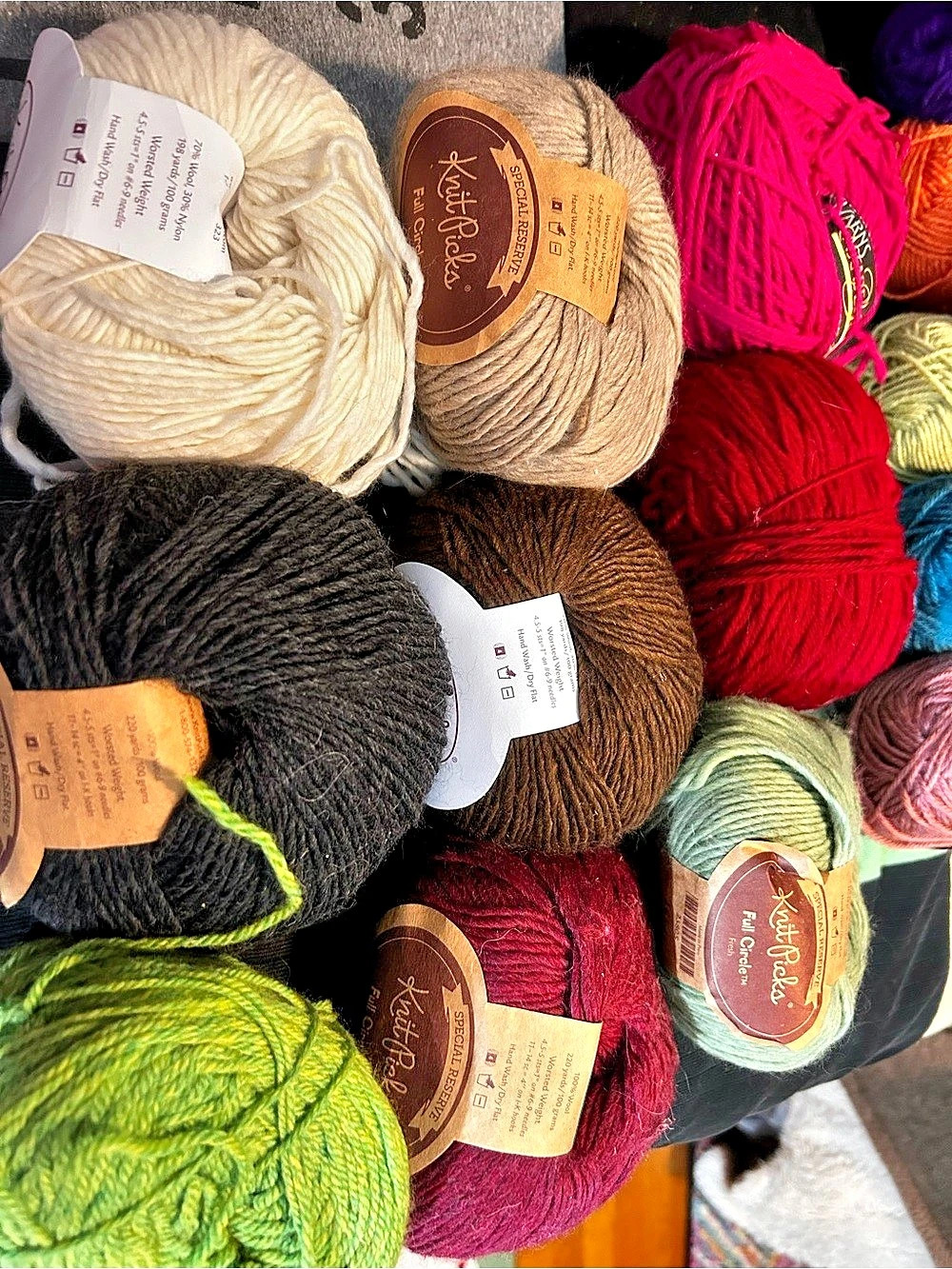 Knit Picks Full Circle Special Reserve Yarn Special Reserve Wool Yarn Assortment